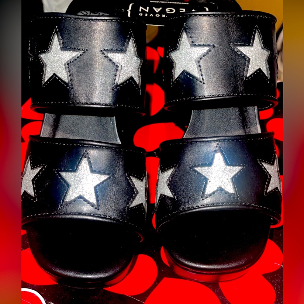 Star strappy Marley heels